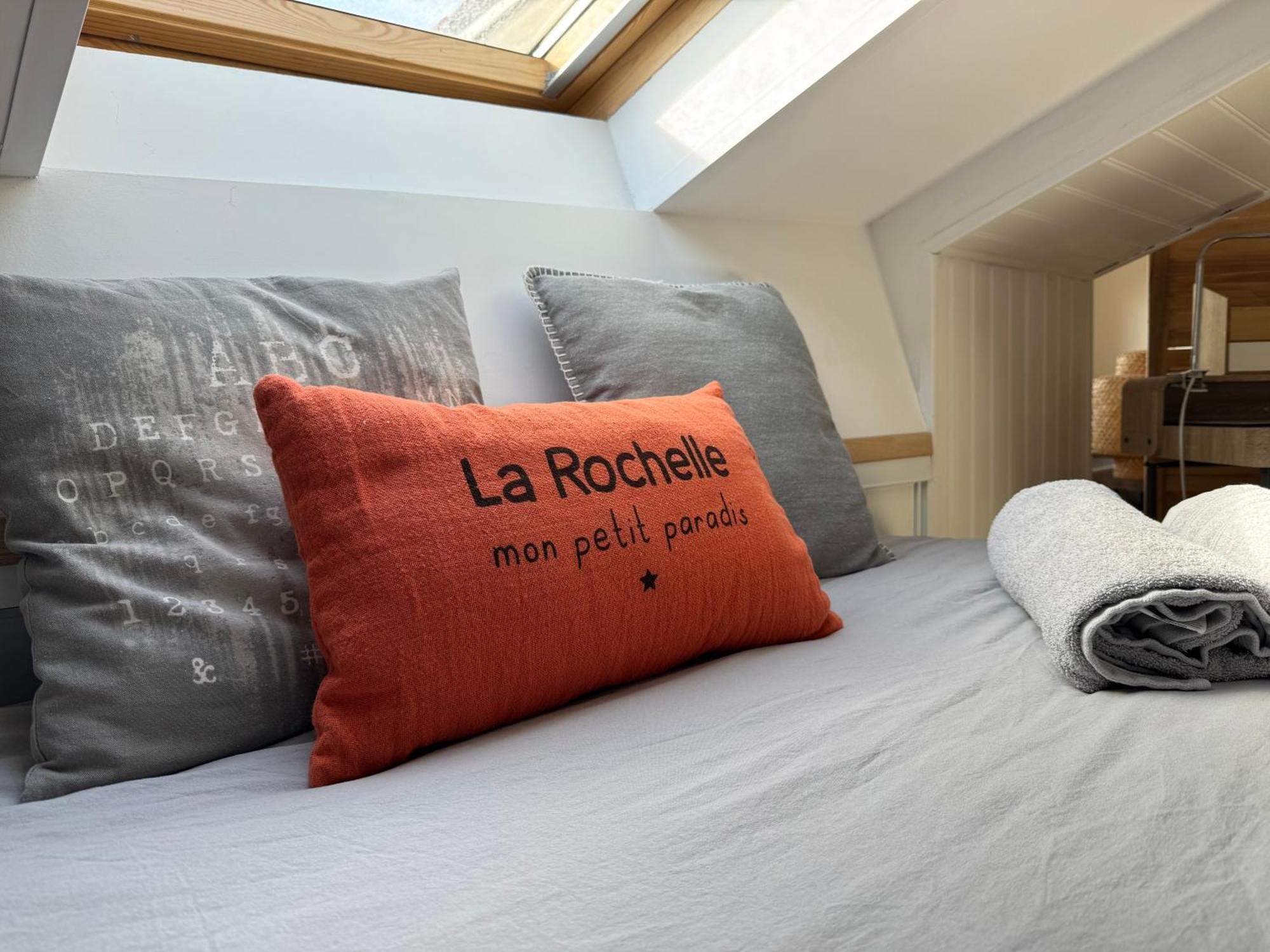 לה רושל Ღ La Cabane Rochelaise • Vue Sur Le Vieux-Port מראה חיצוני תמונה